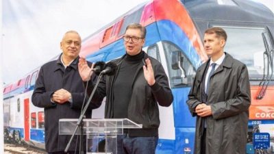 &Ccedil;inli işletmeler tarafından inşa edilen Macaristan-Sırbistan Demiryolu&rsquo;nun Sırbistan'daki Novi Sad-Subotica