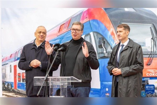 &Ccedil;inli işletmeler tarafından inşa edilen Macaristan-Sırbistan Demiryolu&rsquo;nun Sırbistan'daki Novi Sad-Subotica