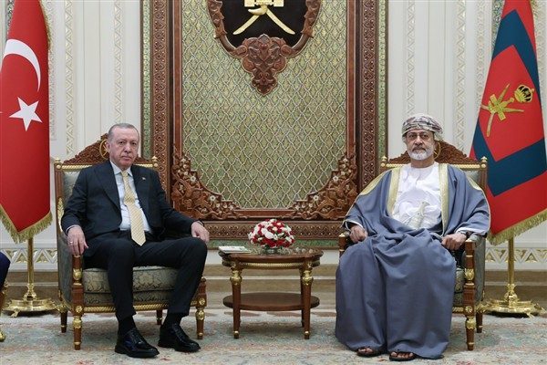 Cumhurbaşkanı Erdoğan, Umman Sultanı Heysem bin Tarık ile g&ouml;r&uuml;şt&uuml;. Hibya