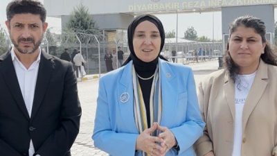 DEVA Partisi Genel Başkan Yardımcısı Esen, Diyarbakır Cezaevi&rsquo;nde &ccedil;ocuklarıyla kalan