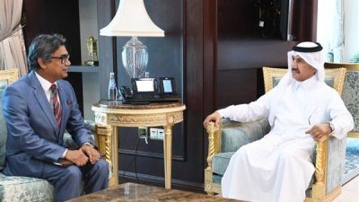 Katar Dışişleri Bakanlığı Genel Sekreteri El Hammadi, Bangladeş Halk Cumhuriyeti'nin