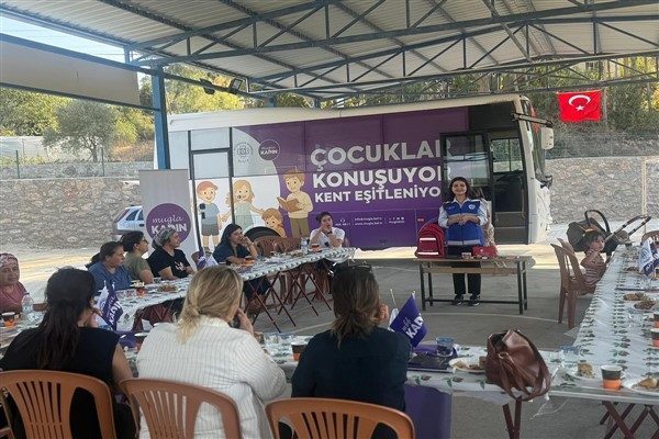 Muğla B&uuml;y&uuml;kşehir Belediyesi, Gezici Da(Ya)Nışma Otob&uuml;s&uuml; ile kadınlar ve &ccedil;ocuklarla