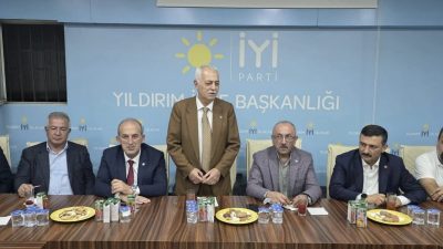 İYİ Parti Bursa teşkilatında kongre s&uuml;reci s&uuml;rerken, Yıldırım İl&ccedil;e Başkanlığı&rsquo;na