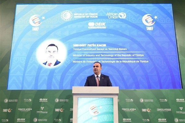 Bakanlıktan yapılan a&ccedil;ıklamaya g&ouml;re, Sanayi ve Teknoloji Bakanı Kacır, İstanbul