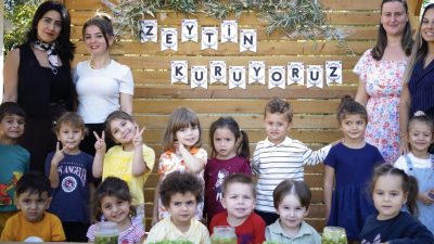Konyaaltı Belediyesi&rsquo;nin 5&rsquo;inci kreşi Doğa &Ccedil;ocuk Enstit&uuml;s&uuml;&rsquo;nde eğitim g&ouml;ren &ccedil;ocuklar