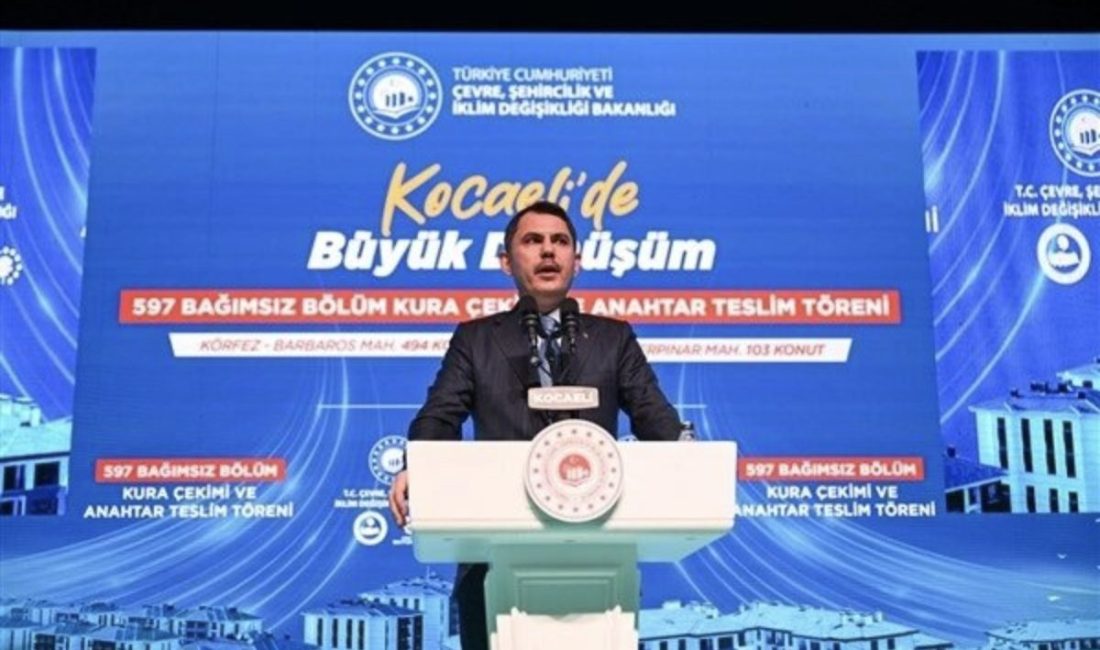 Bakan Murat Kurum, BM Habitat İcra Direkt&ouml;r&uuml; Anaclaudia Rossbach ile
