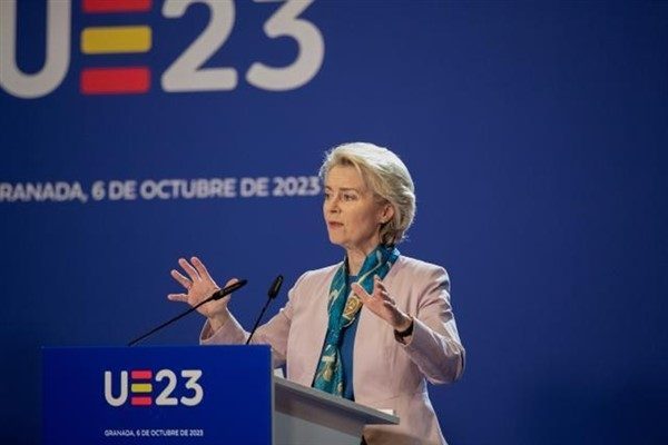 Von der Leyen, sosyal medya hesabından yaptığı paylaşımda, &ldquo;Altı Batı