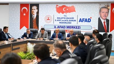 AFAD Toplantı Salonu&rsquo;nda d&uuml;zenlenen programa; AK Parti Malatya Milletvekilleri B&uuml;lent