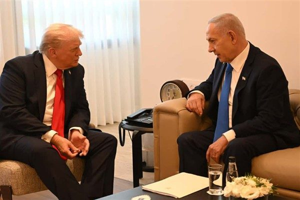 İsrail Başbakanı Binyamin Netanyahu, Knesset&rsquo;teki makamında ABD Başkanı Donald Trump