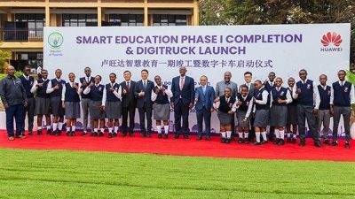 Huawei ve Ruanda Eğitim Bakanlığı, 3 Ekim'de Kigali'deki Kagarama Lisesi'nde