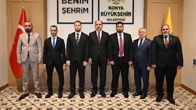 Konya B&uuml;y&uuml;kşehir Belediyesi ev sahipliğinde d&uuml;zenlenecek UCLG-MEWA Kongresi i&ccedil;in kente