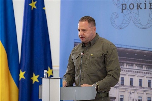 Ukrayna Cumhurbaşkanlığı Ofisi Başkanı Yermak, Danimarka&rsquo;nın, Rusya'nın g&ouml;lge filosuna karşı