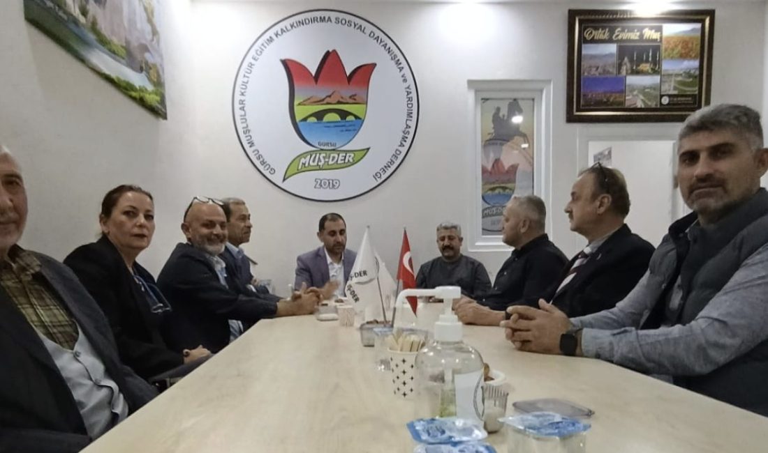 MUŞDER, 3. Olağan Genel Kurulu&rsquo;nun ardından Zafer Partisi heyetini ağırladı.