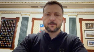 Ukrayna Devlet Başkanı Zelenski, bir&ccedil;ok b&ouml;lgede d&uuml;n geceki Rus saldırısının