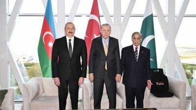 Azerbaycan Cumhurbaşkanı Aliyev, T&uuml;rkiye Cumhuriyeti Cumhurbaşkanı Erdoğan ve Pakistan İslam
