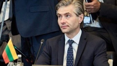 Litvanya Dışişleri Bakanı Kestutis Budrys, Belarus&rsquo;un ka&ccedil;ak yollarla NATO hava