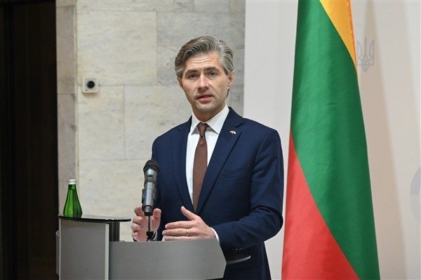 Litvanya Dışişleri Bakanı Budrys, Vilnius&rsquo;ta Kuzey Makedonya Dışişleri Bakanı Timco