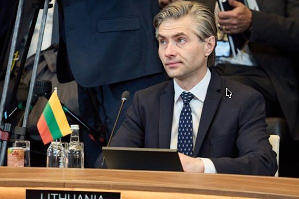 Litvanya Dışişleri Bakanı Budrys, Ukrayna&rsquo;nın savaşı sonlandırmak i&ccedil;in diplomasiye bağlı
