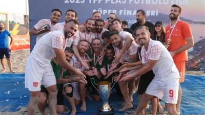 T&uuml;rkiye Futbol Federasyonu tarafından Alanya Belediyesi&rsquo;nin ev sahipliğinde d&uuml;zenlenen Plaj