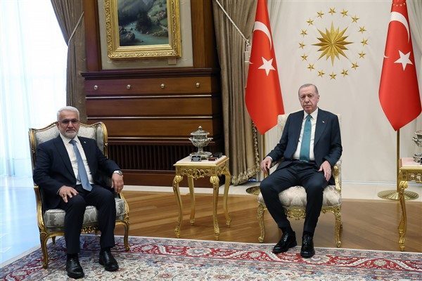 Cumhurbaşkanı Recep Tayyip Erdoğan, H&uuml;r Dava Partisi (H&Uuml;DA PAR) Genel
