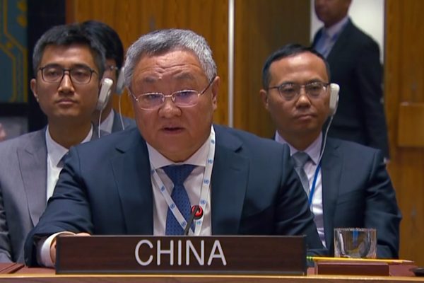 Fu Cong, d&uuml;n BM G&uuml;venlik Konseyi&rsquo;nde d&uuml;zenlenen &ccedil;atışmalar ve gıda