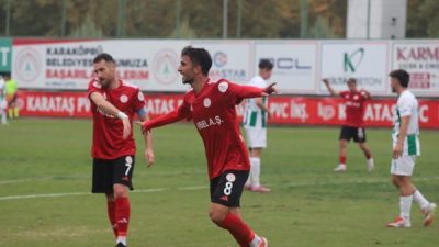 Nesine 3. Lig 11. hafta karşılaşmasında Karak&ouml;pr&uuml; Belediyespor, Faruk &Ccedil;elik