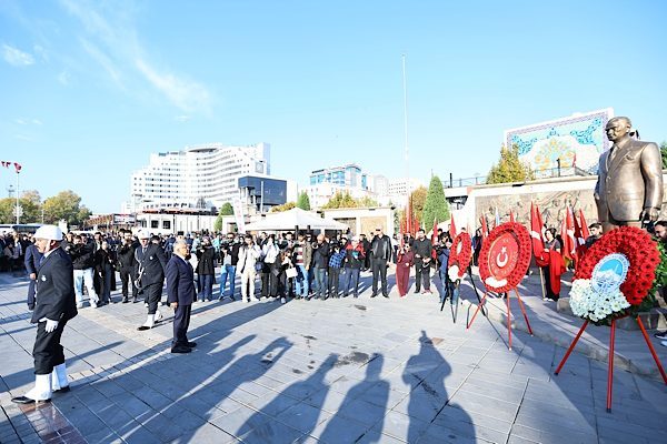 T&uuml;rkiye Cumhuriyeti&rsquo;nin kurucusu Gazi Mustafa Kemal Atat&uuml;rk, ebediyete irtihalinin 87&rsquo;nci