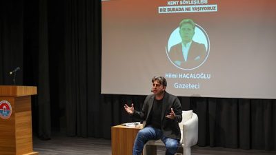 Maltepe Belediyesi tarafından d&uuml;zenlenen &ldquo;Kent S&ouml;yleşileri&rdquo;nin ikinci programına gazeteci Hilmi
