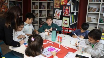 7-10 yaş aralığındaki &ccedil;ocuklara y&ouml;nelik &ccedil;alışma Maltepe Belediyesi Prof. Dr.