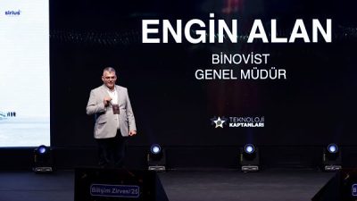 CRM ve AI ile Kurumsal Plastisite'&nbsp;başlıklı konuşmasında sekt&ouml;r liderlerine seslenen&nbsp;Binovist