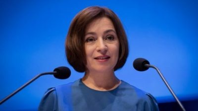 Moldova Cumhurbaşkanı Maia Sandu, a&ccedil;ıklamasında "Moldova, &uuml;ye devletlerin g&uuml;&ccedil;l&uuml; desteğiyle