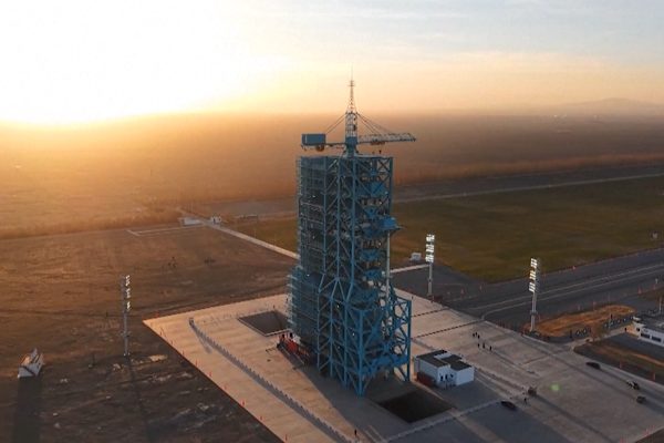&Ccedil;in&nbsp;İnsanlı&nbsp;Uzay&nbsp;Programı&nbsp;Ajansı (CMSA) tarafından yapılan a&ccedil;ıklamada, Shenzhou-22 uzay aracının yarın &uuml;lkenin