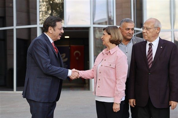 TOBB Başkanı ve D&uuml;nya Odalar Federasyonu Başkanı M. Rifat Hisarcıklıoğlu,