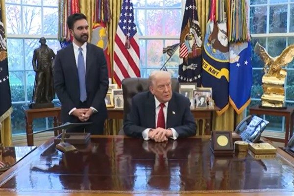 Trump'ın Mamdani'yi "kom&uuml;nist deli" olarak nitelendirdiği aylarca s&uuml;ren yoğun s&ouml;ylemler