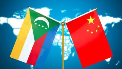 &Ccedil;in Cumhurbaşkanı Xi Jinping ile Komorlar Devlet Başkanı Azali Assoumani,