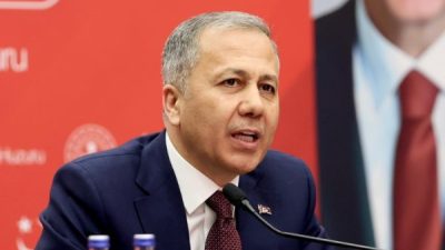 İ&ccedil;işleri Bakanı Ali Yerlikaya, G&uuml;rcistan İ&ccedil;işleri Bakanı Gela Geladze ile