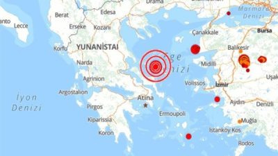 Boğazi&ccedil;i &Uuml;niversitesi Kandilli Rasathanesi ve Deprem Araştırma Enstit&uuml;s&uuml; (KRDAE) verilerine