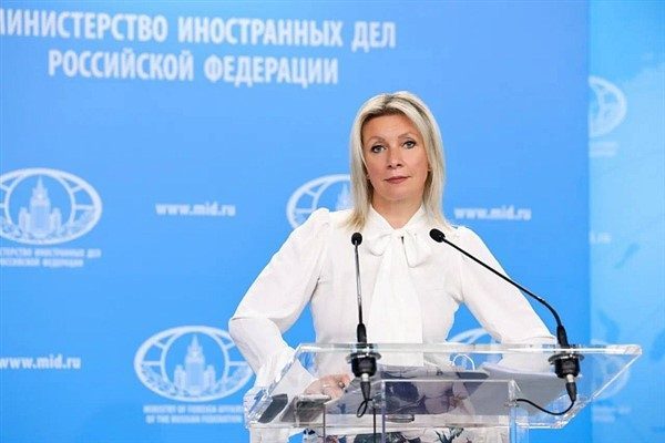Rusya Dışişleri Bakanlığı S&ouml;zc&uuml;s&uuml; Maria Zakharova, 7 gelişmiş &uuml;lkesinden oluşan