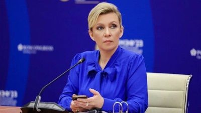 Rusya Dışişleri Bakanlığı S&ouml;zc&uuml;s&uuml; Maria Zakharova, Ukrayna&rsquo;daki yolsuzluk ve zimmete