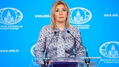 Zakharova mesajında, 20 Kasım&rsquo;ın, &Uuml;&ccedil;&uuml;nc&uuml; Reich&rsquo;ın başlıca su&ccedil;lularını adalet karşısına