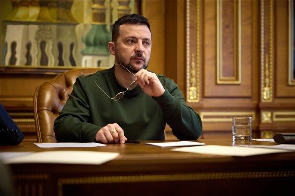 Ukrayna Devlet Başkanı Volodimir Zelenski, L&uuml;bnan Cumhurbaşkanı Joseph Aoun ile