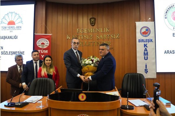 Etimesgut Belediye Başkanı Erdal Beşikcioğlu&rsquo;nun y&uuml;r&uuml;tt&uuml;ğ&uuml; g&ouml;r&uuml;şmeler sonucunda, T&uuml;m Yerel-Sen