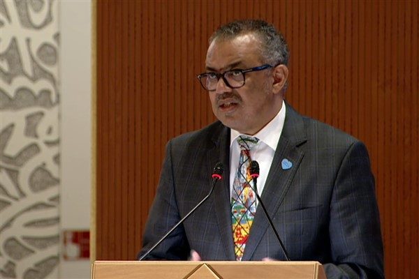 DS&Ouml; Genel Direkt&ouml;r&uuml; Ghebreyesus, 2025&rsquo;in, k&uuml;resel sağlık ve &ouml;rg&uuml;t a&ccedil;ısından