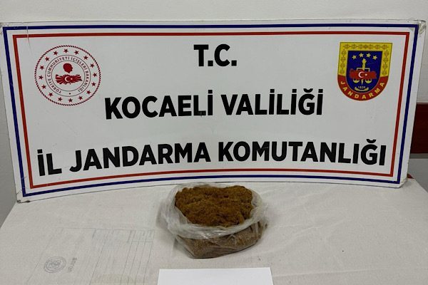 Kocaeli Valiliği&rsquo;nden yapılan a&ccedil;ıklamaya g&ouml;re Kocaeli İl Jandarma Komutanlığı&rsquo;nca y&uuml;r&uuml;t&uuml;len