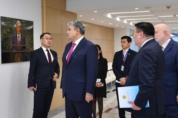Kazakistan Dışişleri Bakanı Kosherbayev, Almatı'daki &ccedil;alışma gezisi kapsamında Birleşmiş Milletler