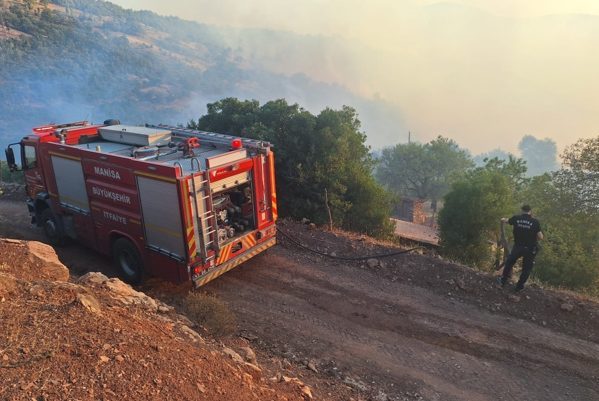 Manisa B&uuml;y&uuml;kşehir Belediyesi İtfaiye Dairesi Başkanlığı&nbsp;ekipleri, 2025 yılında toplam 14