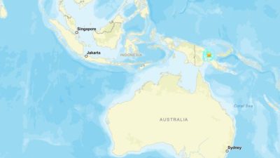 Amerika Birleşik Devletleri Jeoloji Araştırmaları Kurumu&rsquo;nun (USGS) verilerine g&ouml;re, Papua