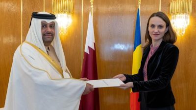 Romanya Dışişleri Bakanı Țoiu, Katar Devleti&rsquo;nin Romanya nezdindeki Olağan&uuml;st&uuml; ve