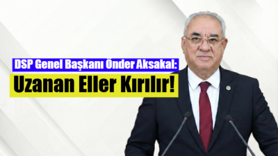 Demokratik Sol Parti (DSP) Genel Başkanı Önder Aksakal, Mardin’in Nusaybin
