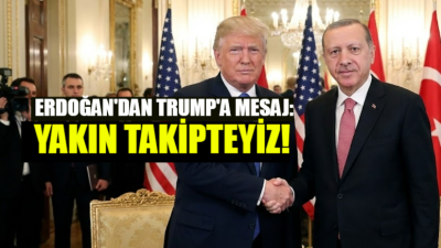 Cumhurbaşkanı Recep Tayyip Erdoğan, Amerika Birleşik Devletleri (ABD) Başkanı Donald